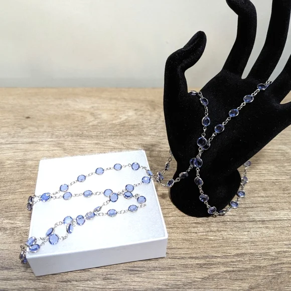 Swarovski Chanelle 36" Purple Ice (I'm guessing on the color) - Picture 1 of 3